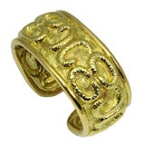 David Webb Gold Cuff Bracelet