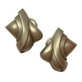 Kieselstein-Cord 18kt White Gold Earclips