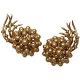 Tiffany Schlumberger 18kt Gold Earclips