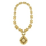 David Webb Hammered Gold Sautoir