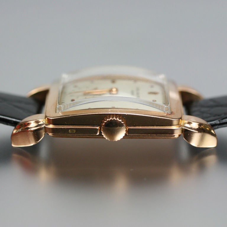 Patek Philippe Ref. 2424 Retro-Uhr aus 18 Karat Roségold 1