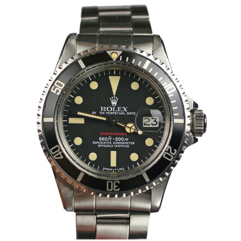 Rolex Oyster Perpetual  "RED" Submariner