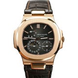 Patek Philippe Nautilus w/Power Reserve, Moon Phase in Rose Gold