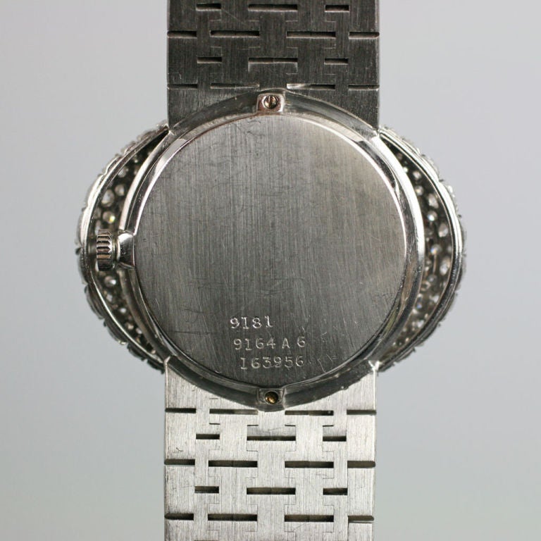 Piaget Turquoise and Diamond Lady's Watch in 18K White Gold 3