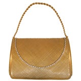 Gold and diamond handbag by Pierre Sterle