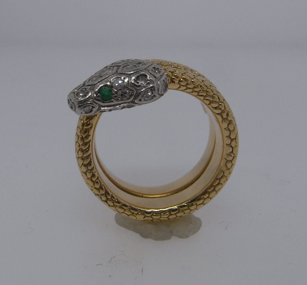 cartier snake ring