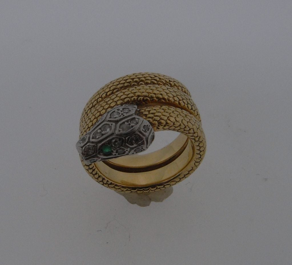 snake ring cartier