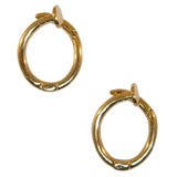Gold nail cufflinks designed by Aldo Cipullo for Cartier