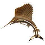 Sail-fish brooch by Trabert & Hoeffer Mauboussin