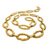Gold Necklace/Bracelet by Henry Dunay c1960