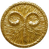 Vintage DAVID WEBB  1970's Gold Aries Pendant