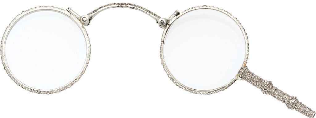 Edwardian Diamond Lorgnette