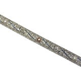 Edwardian, Pearl, Diamond & Sapphire Bracelet, French