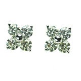 Four Stone Diamond Earrings, 5 cts