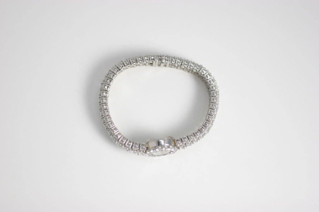 Women's 1950's 'Omega' Diamond Watch, 15 cttw