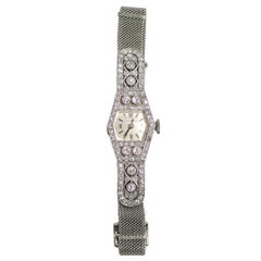 Art Deco, Diamond Watch, 2.50 cts, with Mesh Band