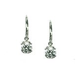 Diamond Drop Earrings, 2.08 ct, 
G
, 
VS
