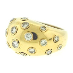 Christian Dior Diamond Dome Ring