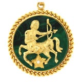 Van Cleef & Arpels Sagittarius Zodiac Medallion