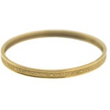 Van Cleef & Arpels Zodiac Bangle Bracelet