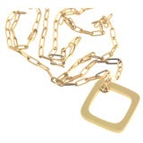 Cartier Dinh Van Long Chain and Pendant