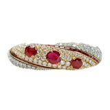 MAUBOUSSIN Ruby and Diamond Bracelet