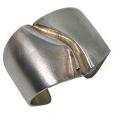 Lapponia sculptural cuff bracelet by Bjorn Weckstrom Lapponia sculptural cuff bracelet by Bjorn Weckstrom