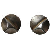 Lapponia  " Triangulum" earrings by Bjorn Weckstrom
