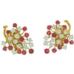 Van Cleef 
Arpels "" CAPILLAIRE

 Earrings 1944