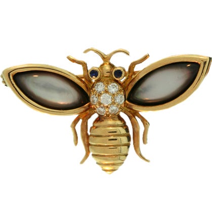 VAN CLEEF & ARPELS Bumble Bee Pin
