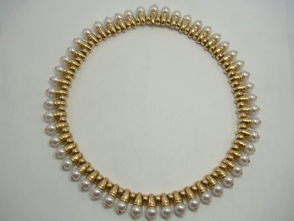 bvlgari pearl necklace