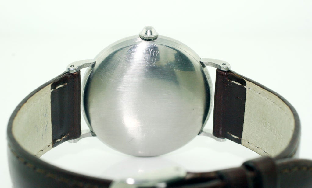 Rolex Stainless Steel Dress Watch with 