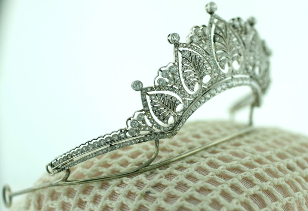 diamond tiara jewelry