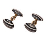 Banded Agate Cufflinks