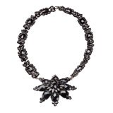 French Jet Star Necklace