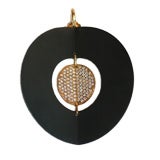 Corolli Op-Art Inspired Pendant