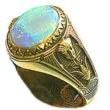 Egyptian Revival Ring
