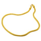 22kt Handwoven Gold Necklace