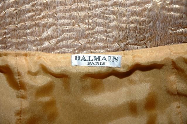 Pierre Balmain Haute Couture "Minerva" Evening Ensemble