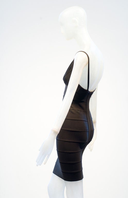 Early 1990s Herve Leger Couture Bandage Dress For Sale 1