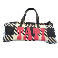 1991 Alaia for Tati Overnight Bag