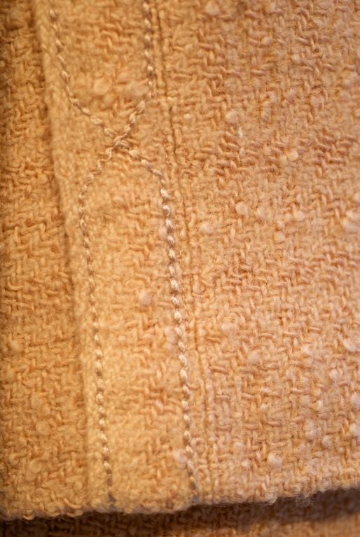 Late 1950s Coco Chanel haute couture tweed and jersey ensemble 1