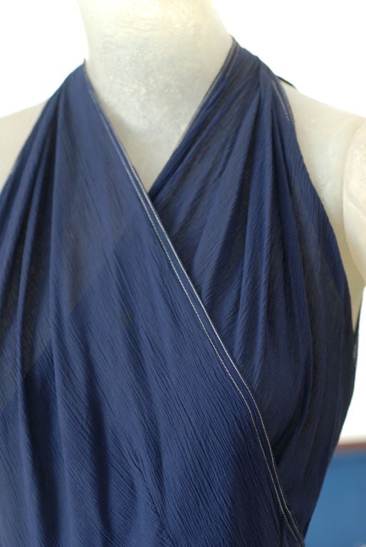 1940s Claire McCardell surplice wrap day dress 1