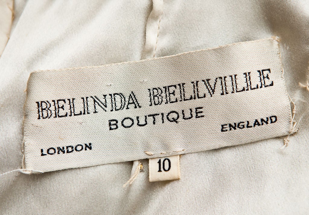 Belinda Bellville  60's "Eyelash" Mini dress.