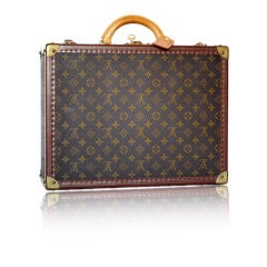 Used Louis Vuitton brief case / trunk
