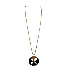 Dior Kinetic 1970's Tricolor Pendant 4