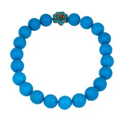 MWLC Turquoise Zinnia Necklace