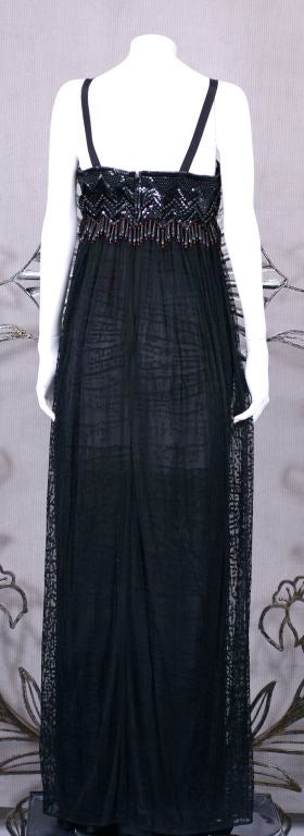 Yves Saint Laurent Ungetragenes perlenbesetztes afrikanisches Kleid im Angebot 2