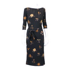 Ken Scott Silk Jersey Dress 8
