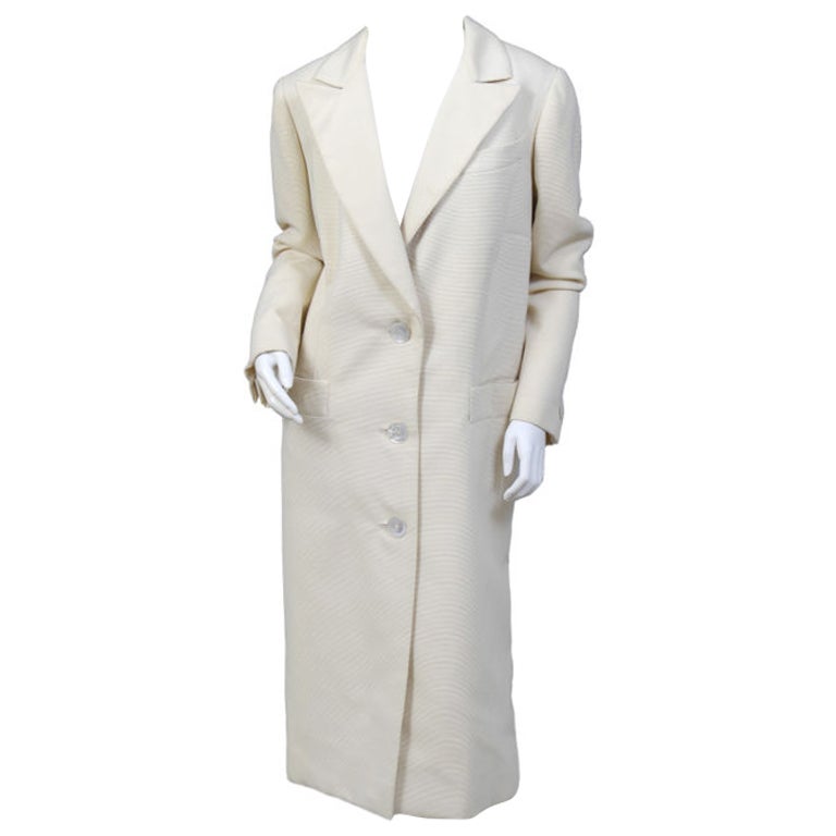 Dior Haute Couture S/S 83 Silk Coat